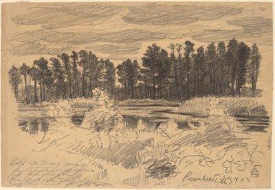 Riverhead, Long Island od Oscar F. Bluemner