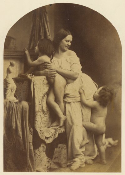 Madona s dítětem a svatým Janem Křtitelem od Oscar Gustave Rejlander