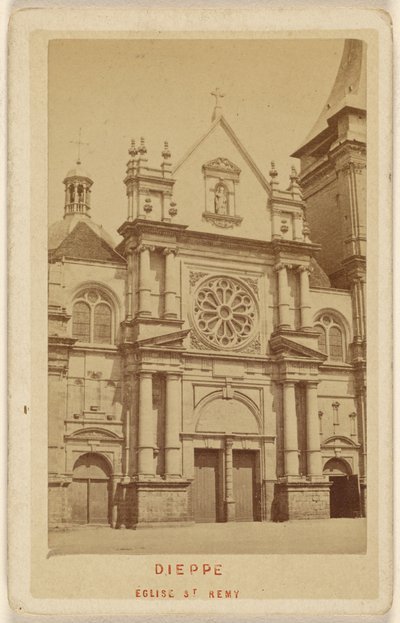 Dieppe. Eglise St. Remy. od Oscar Kramer