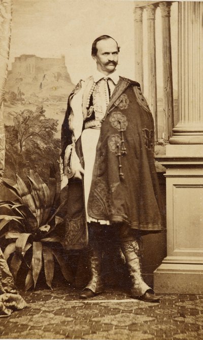 Portrét Otty I., řeckého krále, cca 1863. od Oscar Kramer