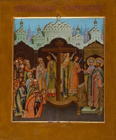 Povýšení sv. Kříže, konec 19. století. od Osip Semionovich Chirikov