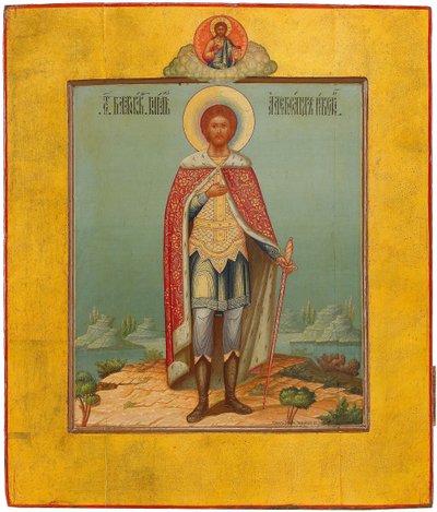 Svatý Alexandr Něvský, 19. století od Osip Semionovich Chirikov
