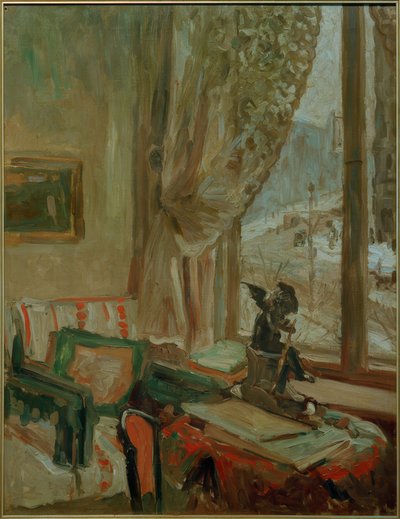 Pohled na Romanisches Haus, Berlín od Oskar Moll