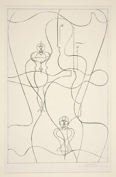 Abstrakce od Oskar Schlemmer