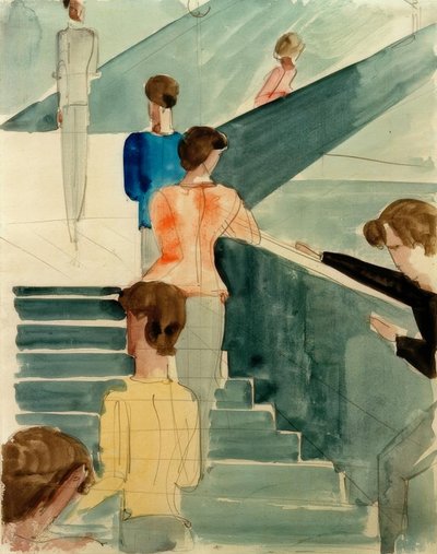 Schody Bauhaus od Oskar Schlemmer
