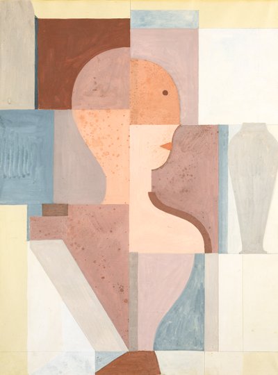 Dělené torzo při pohledu doprava od Oskar Schlemmer