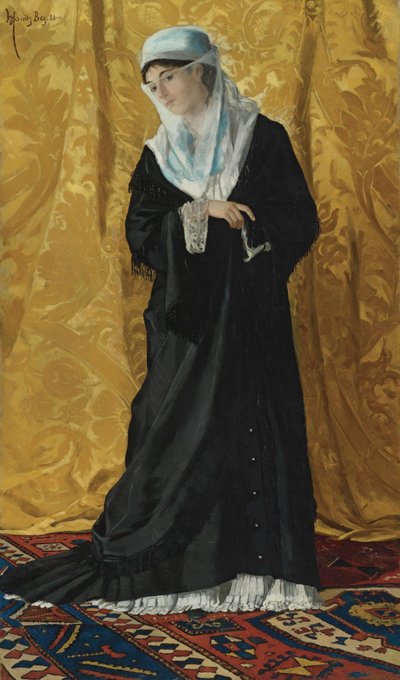 Paní z Konstantinopole od Osman Hamdi Bey
