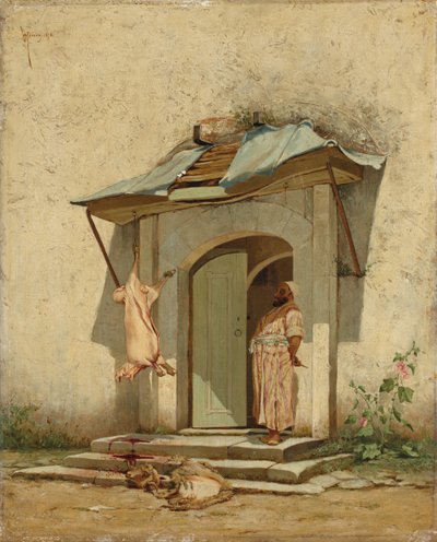 Osmanský řezník, 1878 od Osman Hamdi Bey