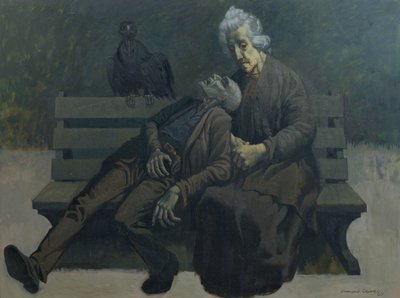 Lavička v Paříži, 1960 od Osmund Caine