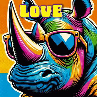 Stylové sluneční brýle Rhino Love od Osvaldo Russo