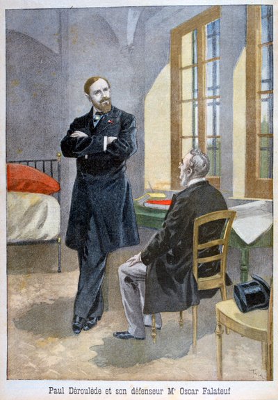 Paul Déroulède a jeho obránce Oscar Falateuf, 1899. od Oswaldo Tofani