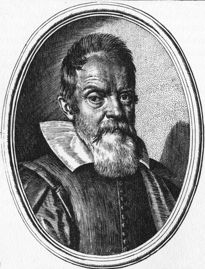 Galileo Galilei (rytina) od Ottavio (after) Leoni
