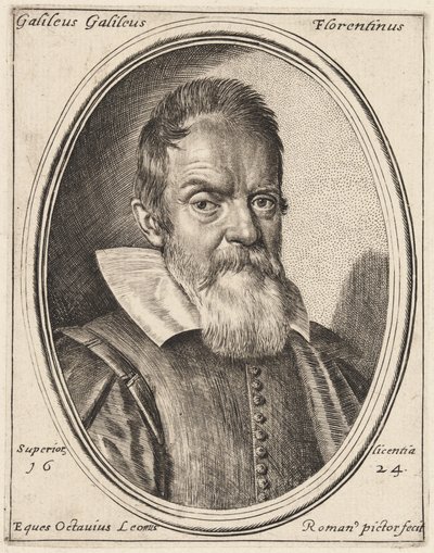 Galileo Galilei od Ottavio Leoni