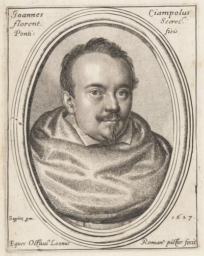 Giovanni Ciampoli, papežský sekretář od Ottavio Leoni