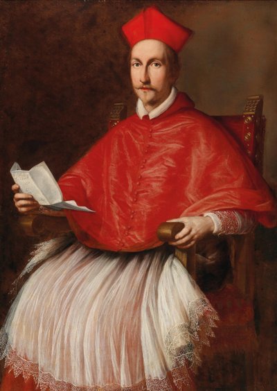 Portrét kardinála Francesca Barberiniho 1597-1679, cca 1624. od Ottavio Maria Leoni