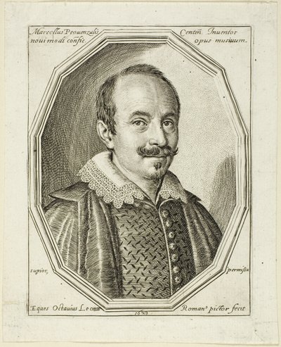 Marcellus z Provence od Ottavio Mario Leoni