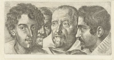 Portrét van Cosimo Orsino, Cesare Bartolotti, Sigmund Laire a další portréty van Ottavio Leoni od Ottavio Mario Leoni