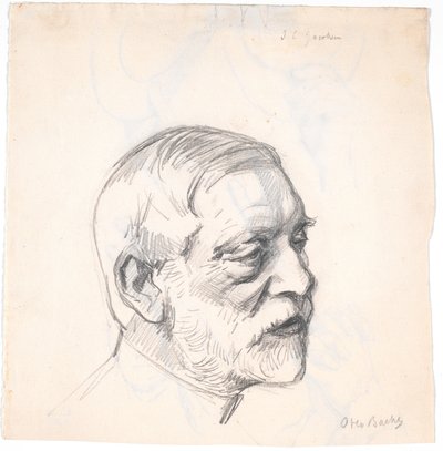 Brewer J.C. Jacobsenova hlava od Otto Bache