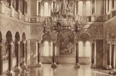 Zámek bavorských králů Neuschwanstein, Thronhall od Otto Ballerstedt