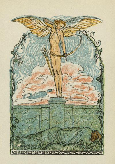 Anakreonovy písně (barevná litografie) od Otto Friedrich