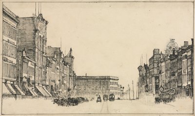 V centru města Cleveland. od Otto H. Bacher