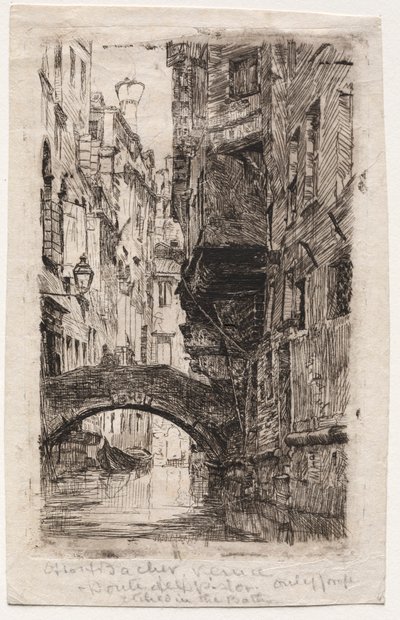 Ponte del Pistor. od Otto H. Bacher