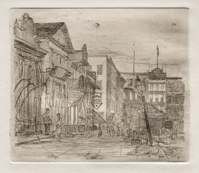 Southwest Corner, Public Square, Cleveland, 1878. od Otto H. Bacher