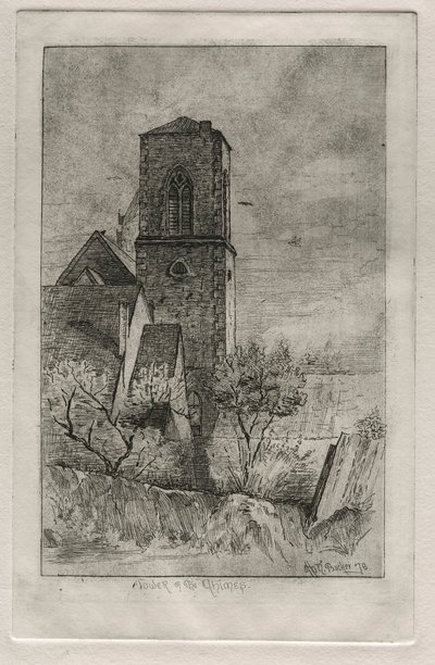 Věž zvonkohry, 1878. od Otto H. Bacher