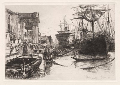 Benátky, 1880. od Otto H. Bacher