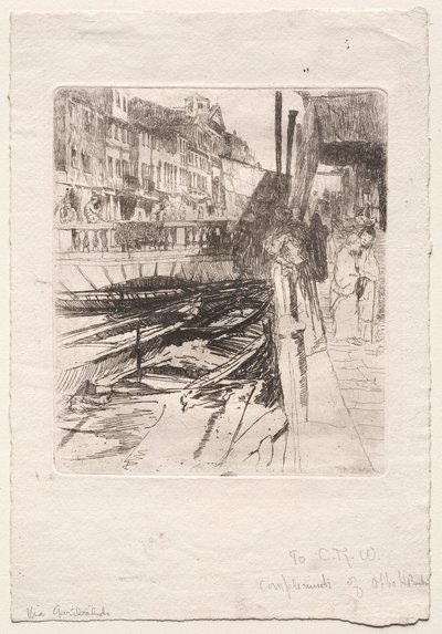 Via Garibaldi, konec 19.-začátek 20. století. od Otto H. Bacher