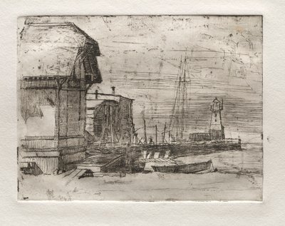 West Pier, 1878. od Otto H. Bacher