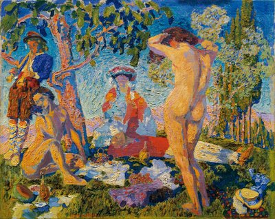 piknik od Otto Hettner