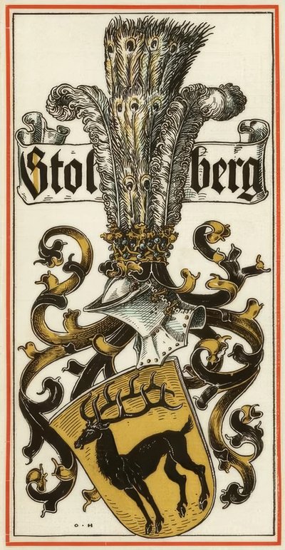 Erb německých knížecích rodů: Stolberg od Otto Hupp