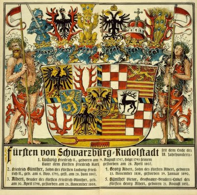 kníže Schwarzburg-Rudolstadt od Otto Hupp