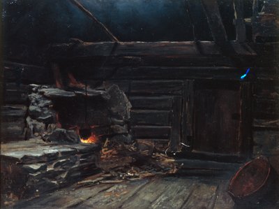 Udírna místnost, úklid od Otto Ludvig Sinding