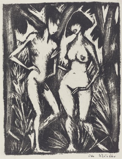 Adam a Eva (Adam a Eva) od Otto Müller