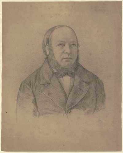 Portrét Johanna Christofa Scholderera, otce umělce od Otto Scholderer