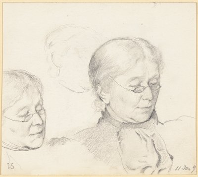 Luise Scholdererová od Otto Scholderer
