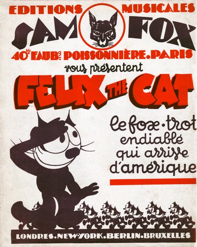 Kocour Felix. (rytina, cca 1930) od Otto and Sullivan Pat Messmer