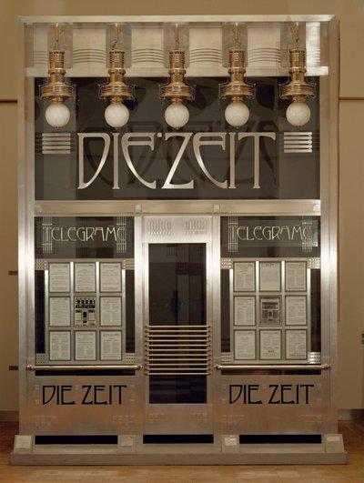 Depeschenbuero Die Zeit ... od Otto Wagner