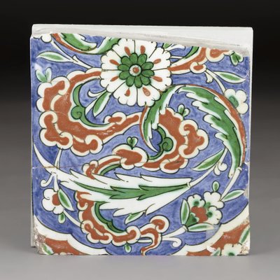 Částečná Iznická keramika, Osmanské Turecko, konec 16. století od Ottoman School