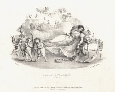 Krádež srdce. Mám to (litho) od Owen (attr.to) Jones