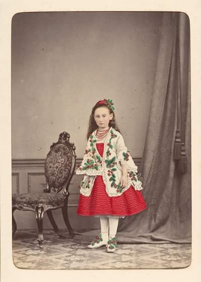 Follett Family Album dětí v kostýmech pro maškarní ples, ca. 1880. od Owen Angel