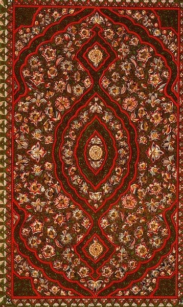 Indián Ornament z Ch XII, deska LIII z „Grammar of Ornament“ od Owen Jones