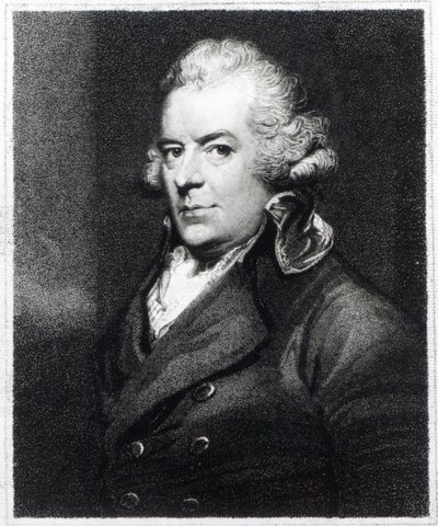James Wyatt Esq. RA, vyryl Joseph Singleton, kolem roku 1795 od Ozias Humphry