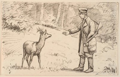 Setkání v lese od P.C. Skovgaard