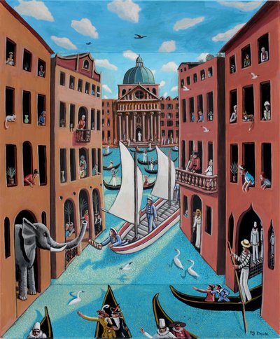 Uprchlík, 2025 (tónované gesso) od PJ Crook