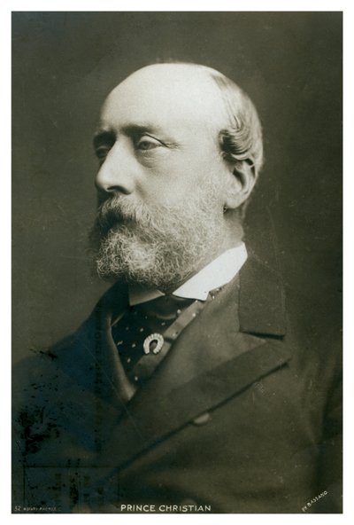 Princ Christian ze Šlesvicka-Holštýnska, c1890-c1909 od PM Bassano