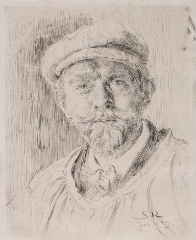 Autoportrét od Peder Severin Krøyer