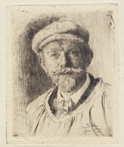Autoportrét od Peder Severin Krøyer